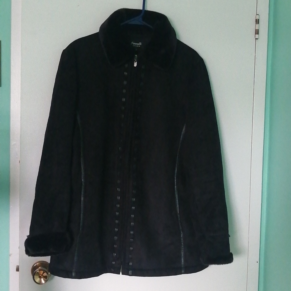 Fen-nelli Studio Black Jacket Size 9/10